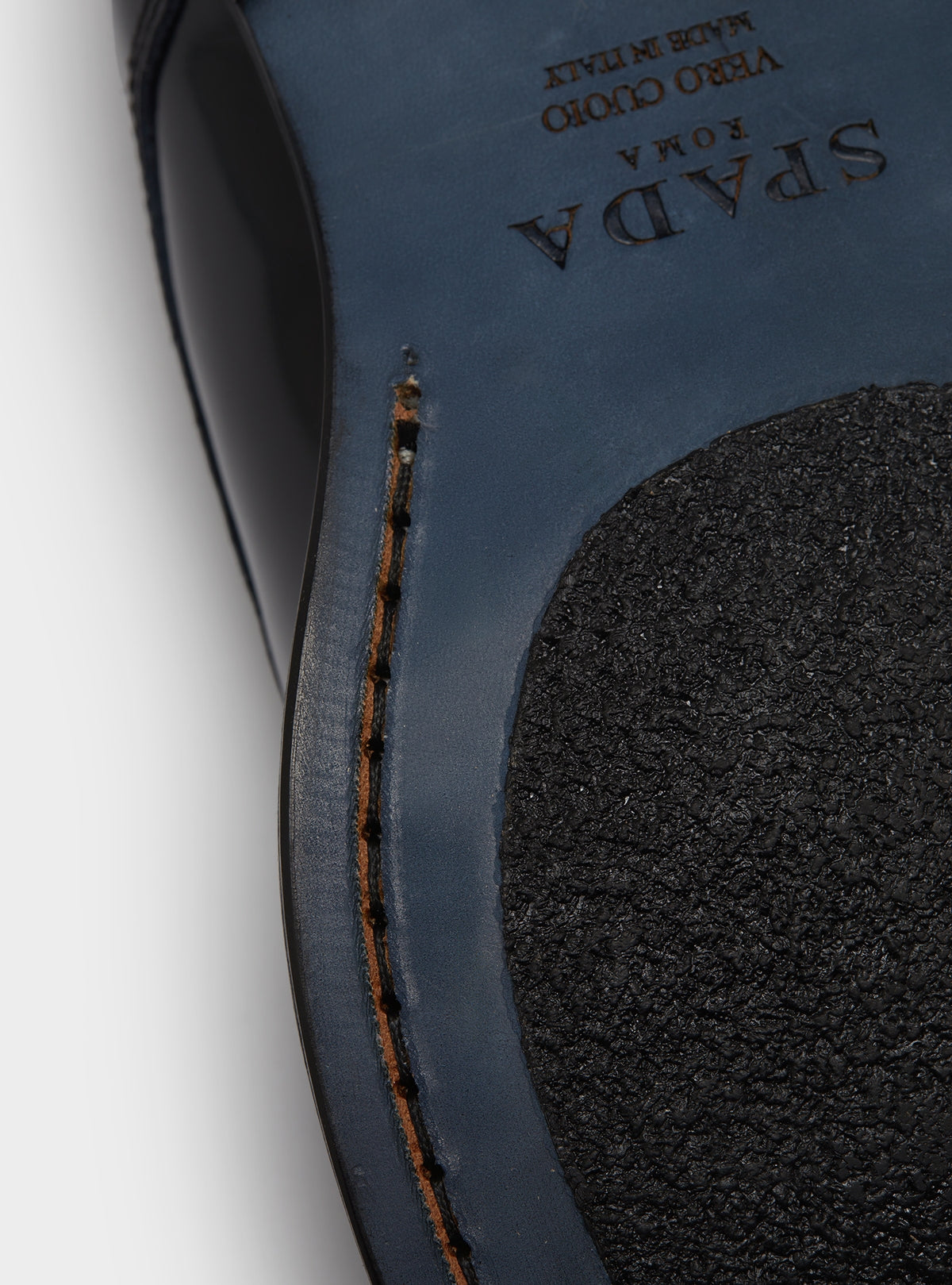 Scarpa Derby Con Puntale In Vera Pelle Lucida Elegante Da Ufficio