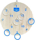 Tabellone Esterno Per Lancio Anelli 30 Cm In Legno Con Anelli Colorati