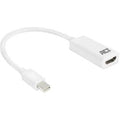 Adattatore Mini DisplayPort Maschio a HDMI Femmina AC7525 Bianco 0.15m 1080p