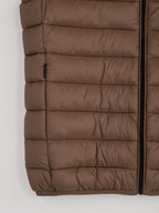Gilet Da Uomo Per Esterni In Nylon Marrone Idrorepellente
