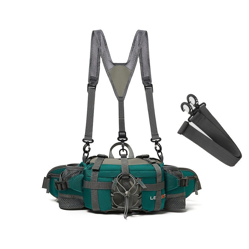 Marsupio da Vita in Nylon Verde Malachite Per Esterno