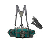 Marsupio da Vita in Nylon Verde Malachite Per Esterno