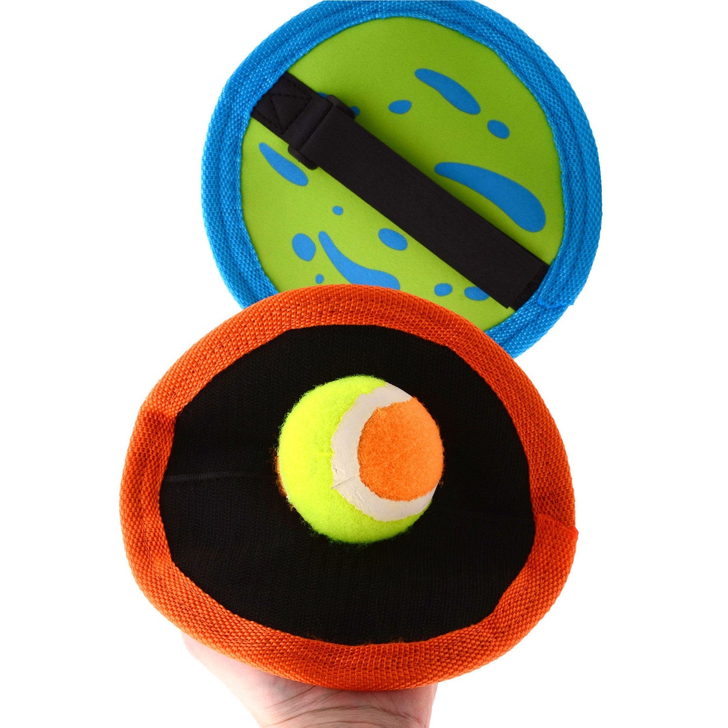 Gioco All'aperto Per Cattura E Lancio Con Velcro Morbido