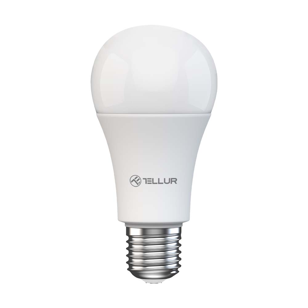 Lampadina WiFi Smart Tellur E27 9W Bianco Caldo Dimmabile