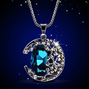 X404'' European and American Retro Style Velvet Round Square Geometric Pattern Contrasting Short Necklace Sweater Chain