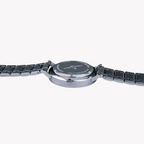 Pierre Cardin Men's Silver Stainless Steel Watch, Black Dial | Cbn.3025