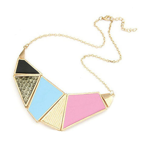 European and American ethnic style imitation beeswax colored shell long sweater chain autumn and winter retro water drop necklace jewelry wholesale