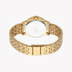 Esprit Women's Gold Stainless Steel Watch, Silver Dial | ES1L143M1065-2