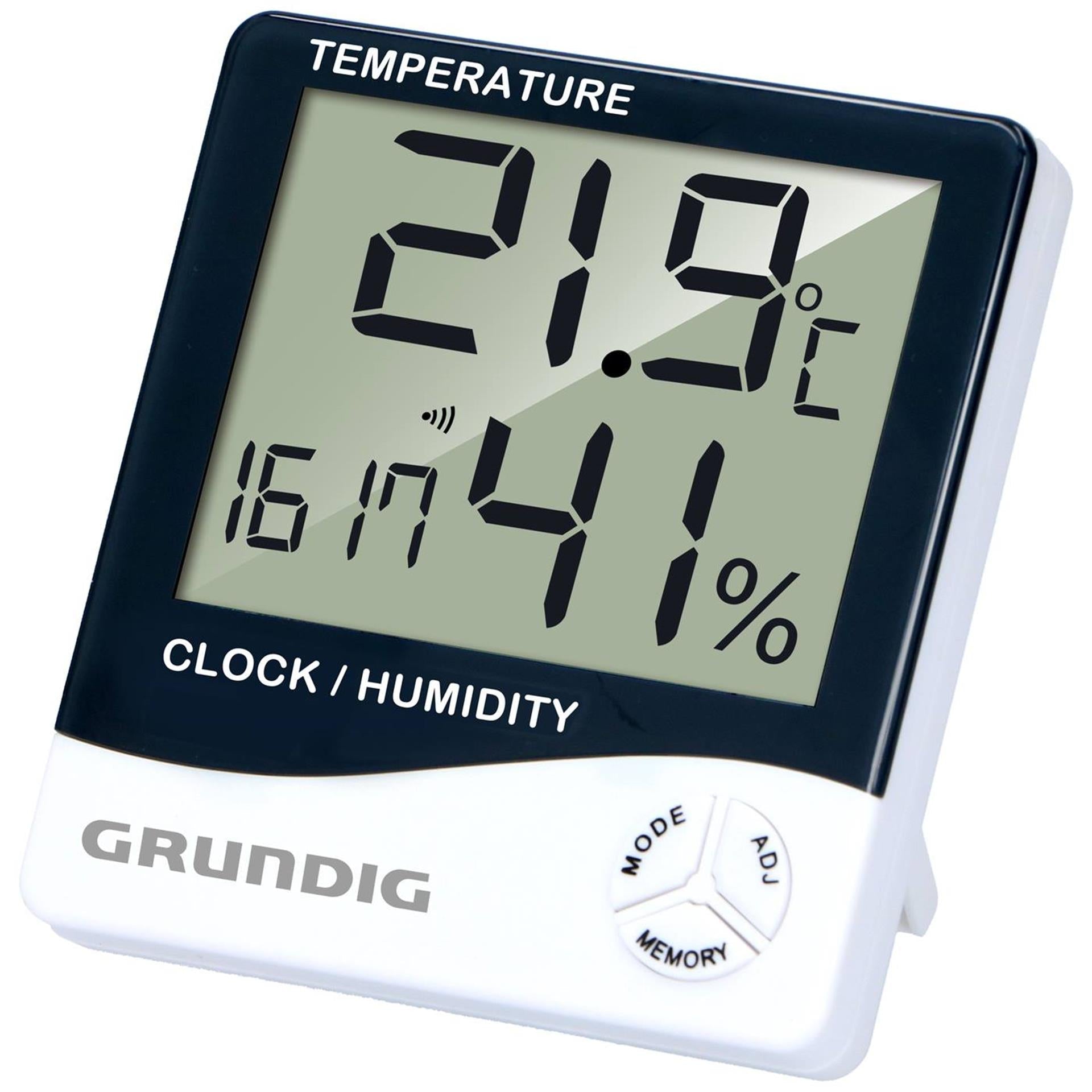 Stazione Meteo Digitale Grundig Con Schermo Compatto 10x10x2,5 Cm