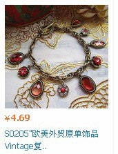 X404'' European and American Retro Style Velvet Round Square Geometric Pattern Contrasting Short Necklace Sweater Chain