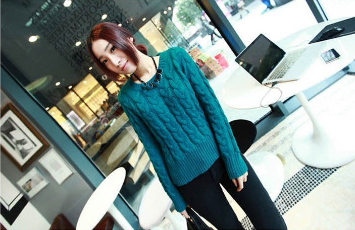 X404'' European and American Retro Style Velvet Round Square Geometric Pattern Contrasting Short Necklace Sweater Chain
