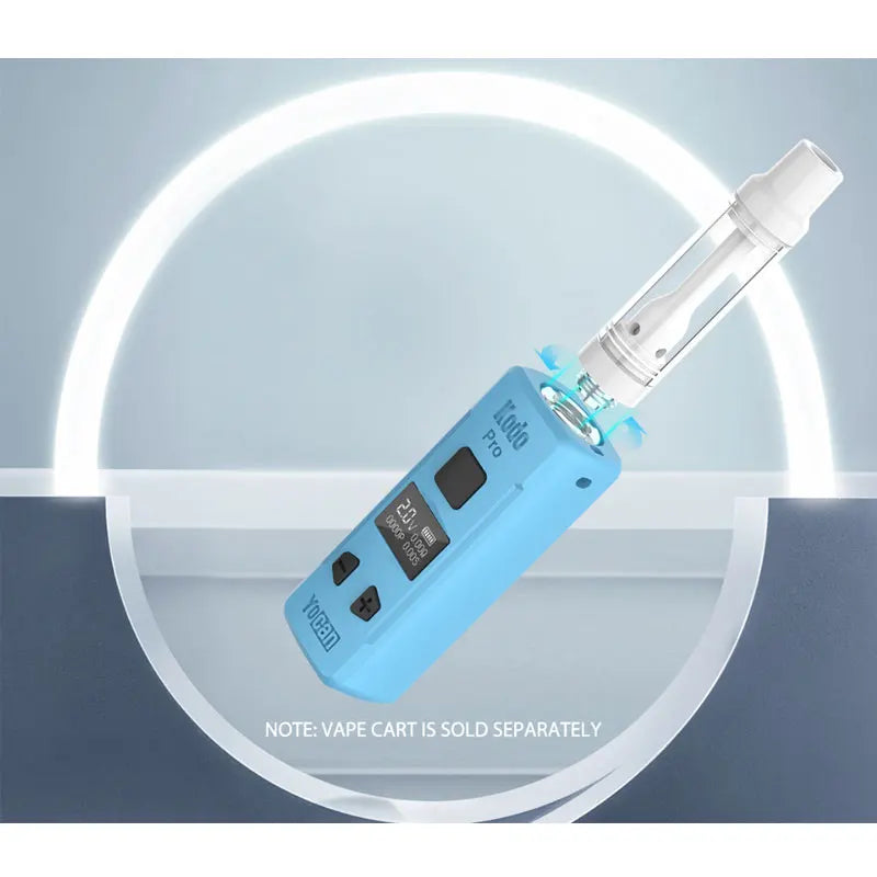 1-5pcs Originale Yocan Kodo Pro Batteria Vape Pen 400mAh 510 Filo 10s Preriscaldare Schermo OLED Sigaretta Elettronica Per 510 Cartuccia
