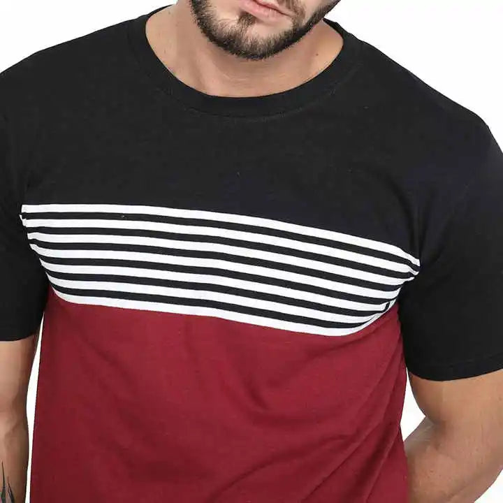 Tee Dress Polyester/Cotton Regular Fit Printed Ringer Breathable Eco-Friendly Quick Dry Casual Wear Men's Wholesale Price