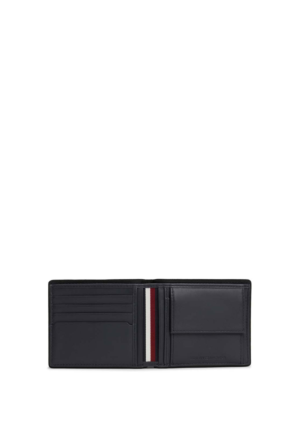 TOMMY HILFIGER - Men's bifold wallet with iconic stitching  - Size One size
