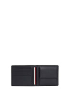 TOMMY HILFIGER - Men's bifold wallet with iconic stitching  - Size One size