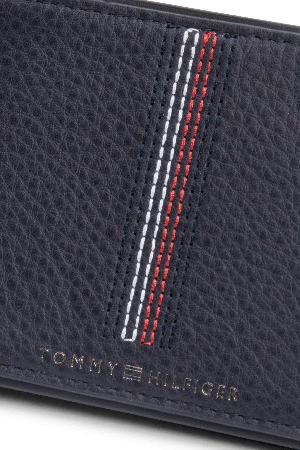 TOMMY HILFIGER - Men's wallet with iconic stitching  - Size One size