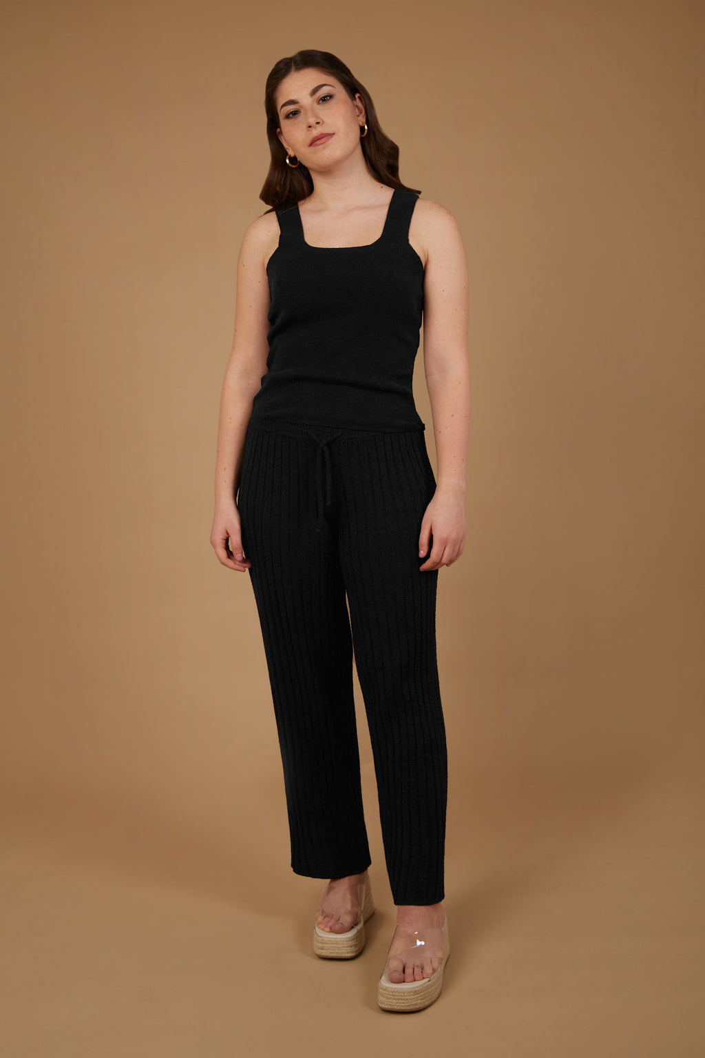 Top Margaret Lyocell Spalline Spesse Senza Cuciture Elegante