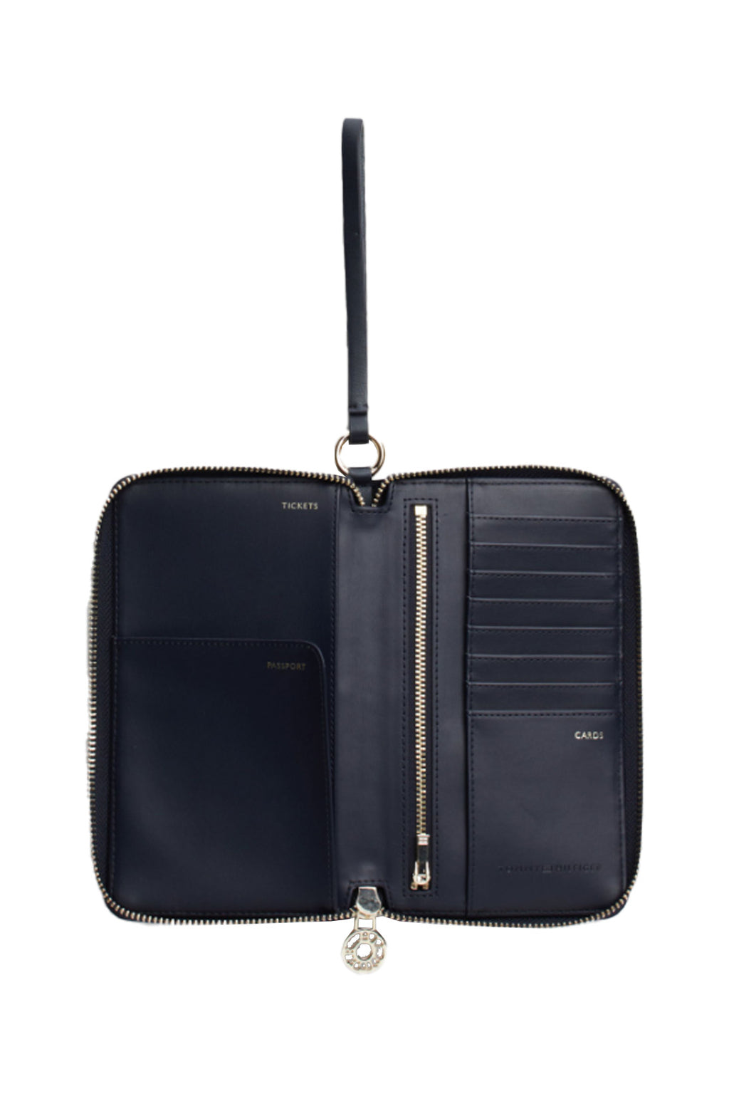 TOMMY HILFIGER - Women's travel wallet with signature details