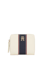 TOMMY HILFIGER - Portafoglio donna con monogram e dettagli signature  - Misura OS