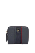 TOMMY HILFIGER - Portafoglio donna con monogram e dettagli signature  - Misura OS