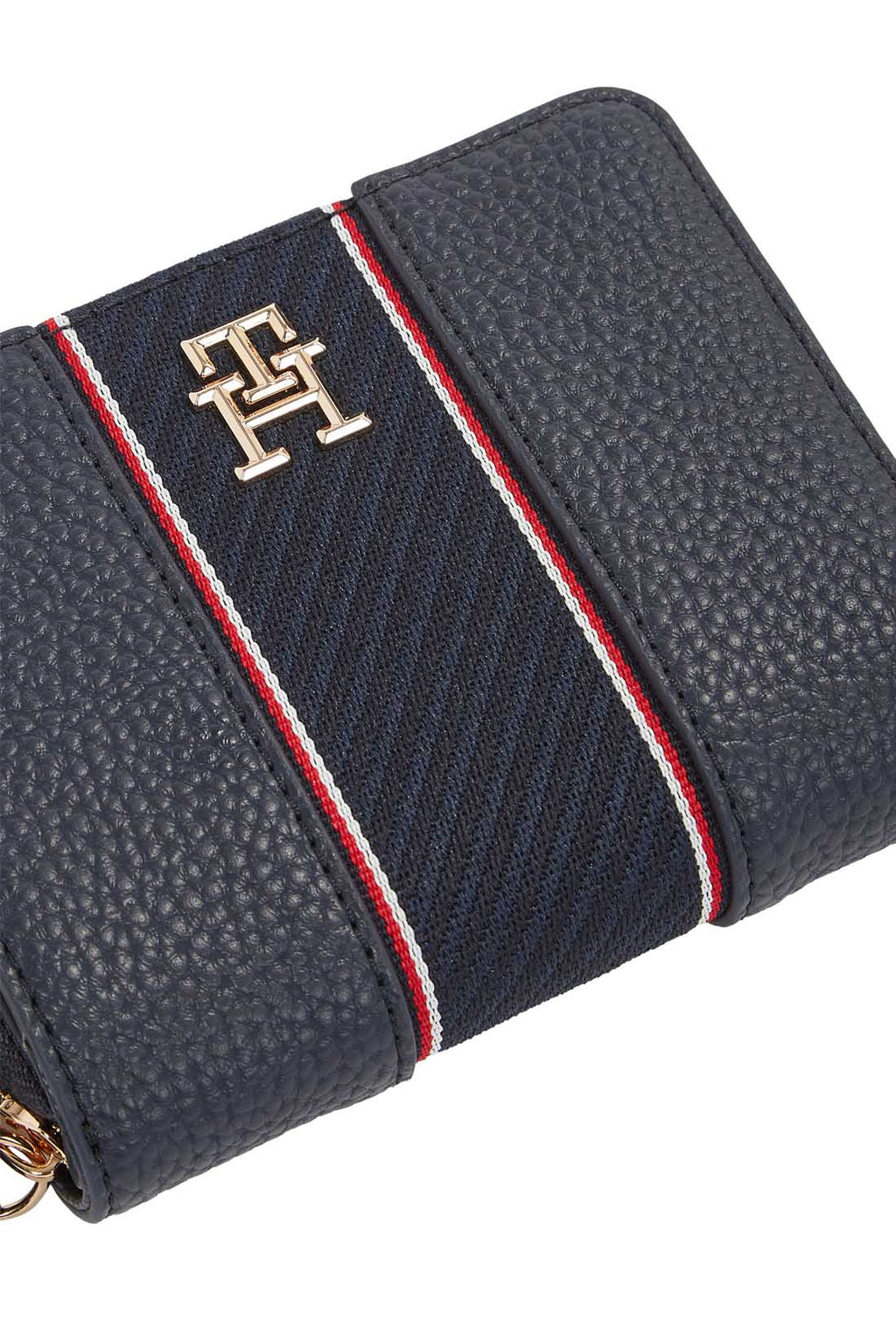 TOMMY HILFIGER - Women's monogram wallet with signature details  - Size OS