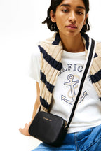 TOMMY HILFIGER - Women's camera bag with fabric shoulder strap