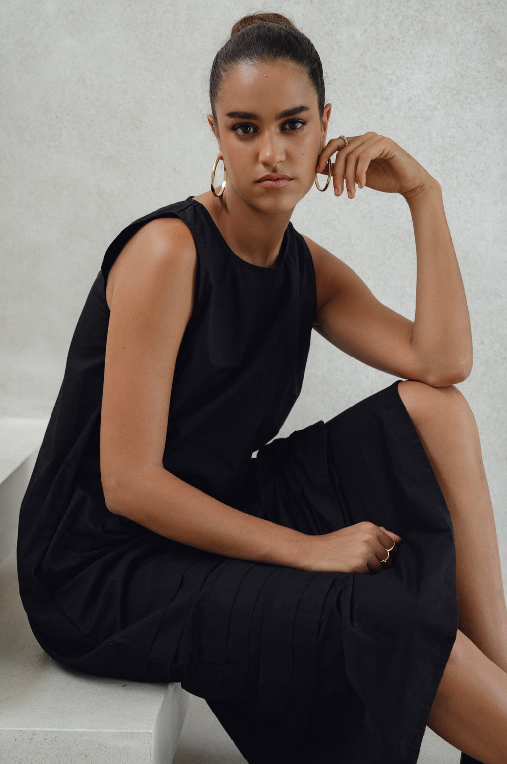 Abito Maxi Slip In Cotone Beloved Cara In Saldo Elegante