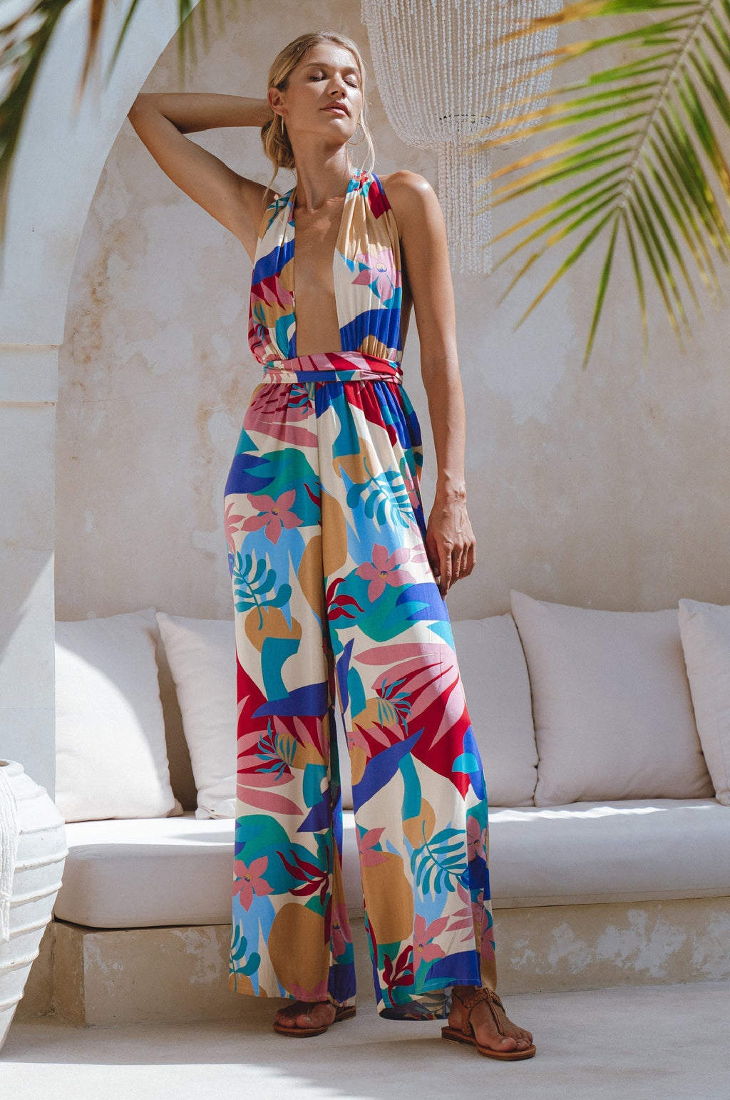 Tuta Gaia Infinity In Rayon Fluido Vita Elasticata