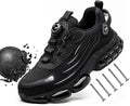 New Work Safety Shoes 36-48 Size for Women Men Mens Steel Toe Sneakers Waterproof Lightweight Breathable Antiskid Boots Men Work
