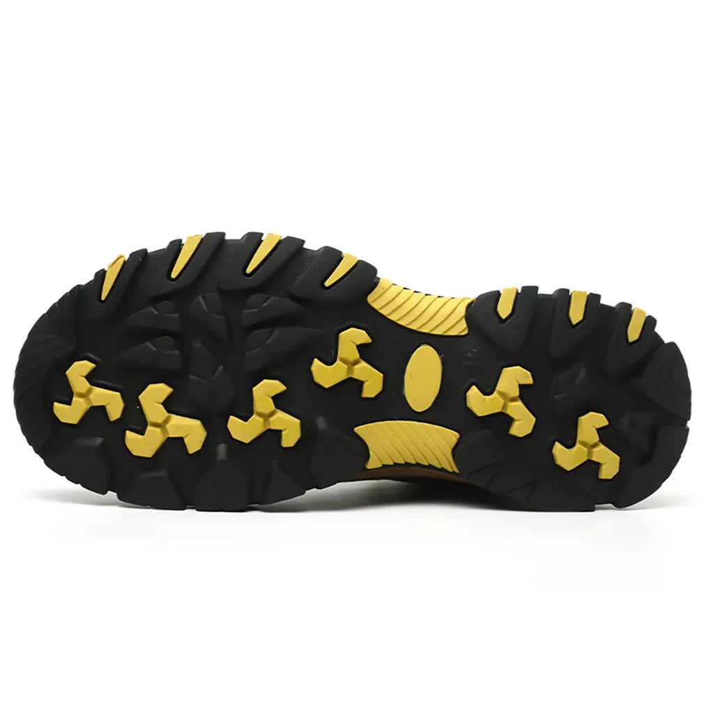 D865 Steel Toe Safety Work Anti-Puncture Anti-Smash Rubber Sole Safety Hiking Steel Toe Work Boots for Men Women