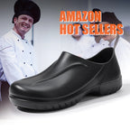 GUYISA Non Slip Safety Work Shoes for Kitchen Restaurant Hotel Environment Unisex for Men and Women