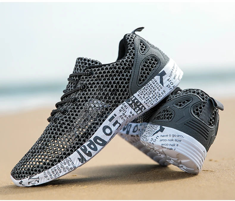 Scarpe casual da uomo estive di alta qualità Scarpe da acqua Scarpe da ginnastica in mesh d'aria Origin Calzature sportive in schiuma di moda Scarpe da spiaggia Scarpe da acqua
