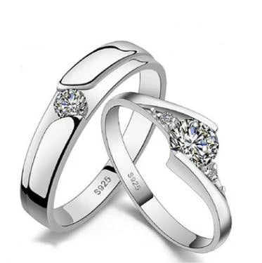 23 tipi lover anelli Endless Love Fidanzamento Matrimonio di Una Coppia Anelli Aneis Mens Dei Monili Impegno Anelli d'argento dei monili di colore