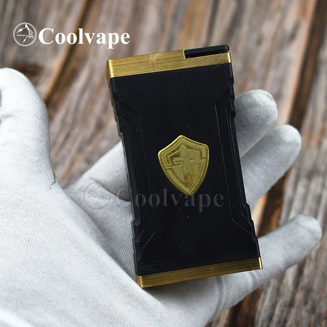 WOLF COOLVAPE knight mod con profilo rda E-sigaretta kit mod meccanici fit 4*18650 batteria ottone PEI materiale mech mod vape