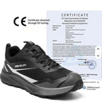 JIANKUN ASTM CE Certified Sports Shoes for Men and Women Composite Toe Mesh+TPU Midsole EVA+Rubber Outsole Winter Safety Shoes