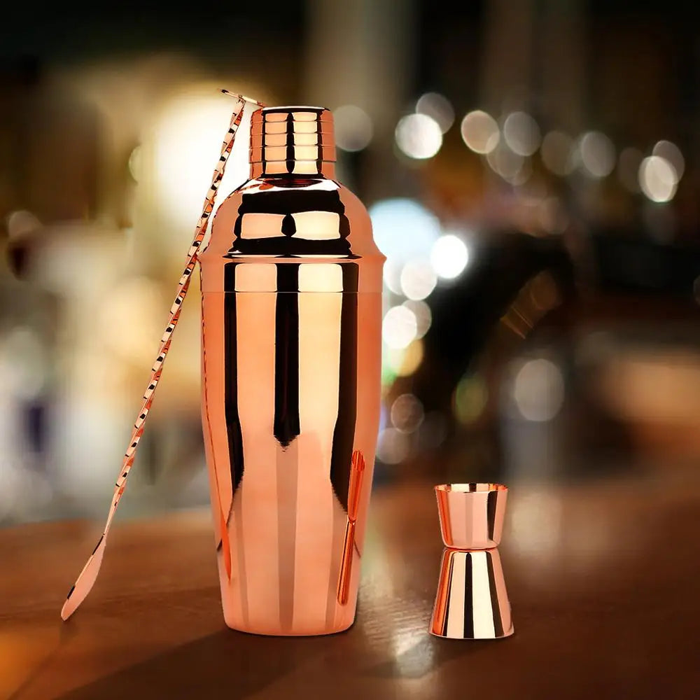 Set per Shaker da Cocktail, Kit da barista da 16 pezzi per Mixer Wine Martini, strumenti da Bar in acciaio inossidabile, accessori per feste per bevande domestiche