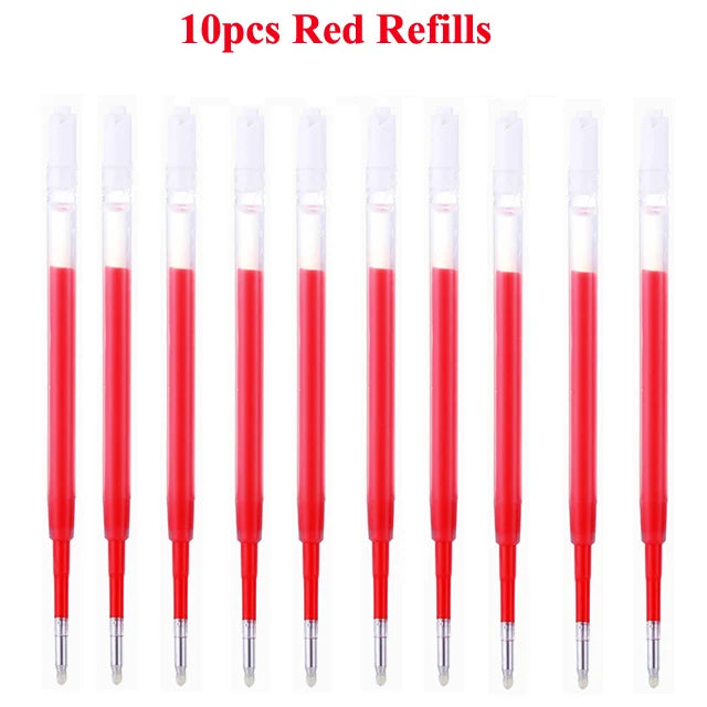 BEIFA Metal Gel Ink Sign Pen Rotating 0.5MM Black Switzerland Refill Business Signing School Office Stationery