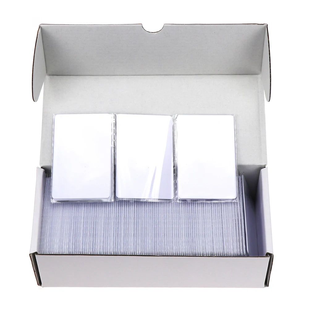10 pz/lotto Carta RFID 13.56Mhz IC Carte MF S50 Classic 1K M1 Di Prossimità Intelligente 0.8mm Per Il Sistema di Controllo Accessi ISO14443A