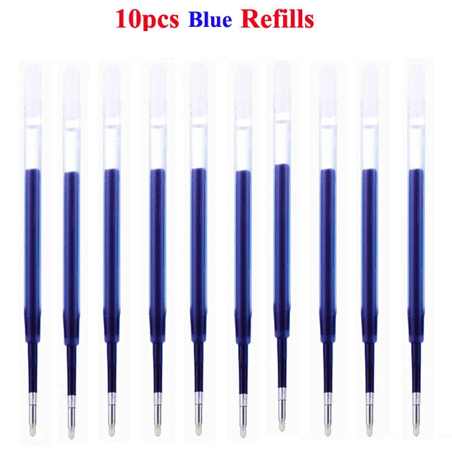 BEIFA Metal Gel Ink Sign Pen Rotating 0.5MM Black Switzerland Refill Business Signing School Office Stationery
