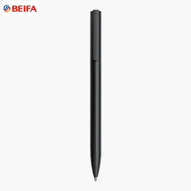 BEIFA Metal Gel Ink Sign Pen rotante 0.5MM nero svizzera ricarica Business Signing School Office Stationery