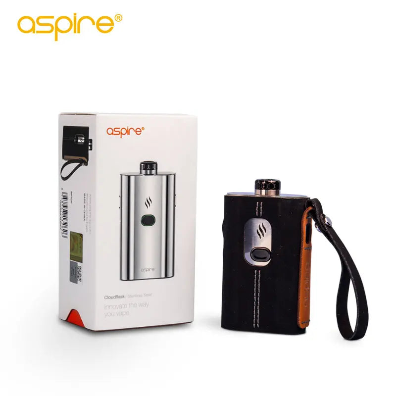 Kit sigaretta elettronica Aspire Cloudflask 2000mAh Mod serbatoio sigaretta elettronica 5.5ml Pod Mesh Coil 0.25ohm Ecig 810 Drip Smoking Vaper