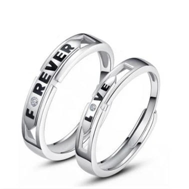 23 tipi lover anelli Endless Love Fidanzamento Matrimonio di Una Coppia Anelli Aneis Mens Dei Monili Impegno Anelli d'argento dei monili di colore