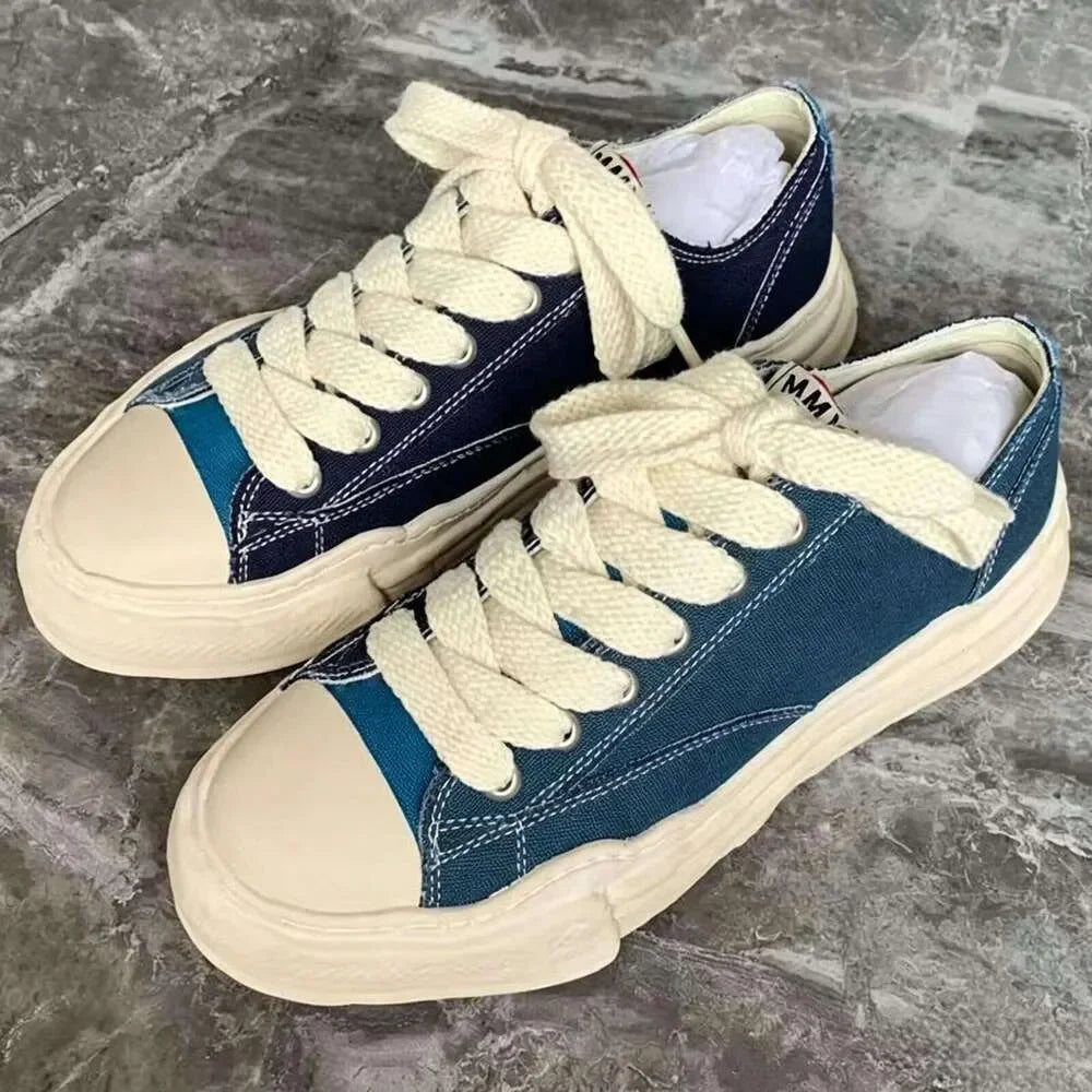Sneakers Canvas Stile Retro – Casual Uomo e Donna Multicolore