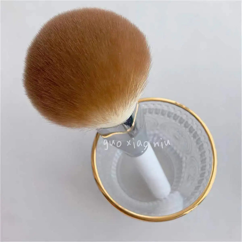 Pennello per fondotinta correttore in polvere sciolto BB Cream Pennelli per trucco viso Strumenti Cosmetici di bellezza professionali Brochas Capelli naturali