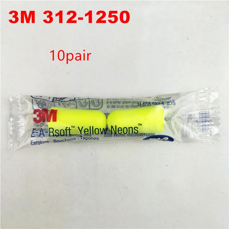 Vari stili Original 3M Authentic Foam tappi per le orecchie con filo morbido Sleep Swimming Protective