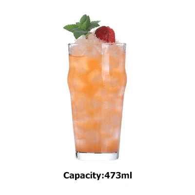 Bicchieri in cristallo senza piombo, creativi, per bibite, Collins, tumbler, per acqua, succo, birra e cocktail
