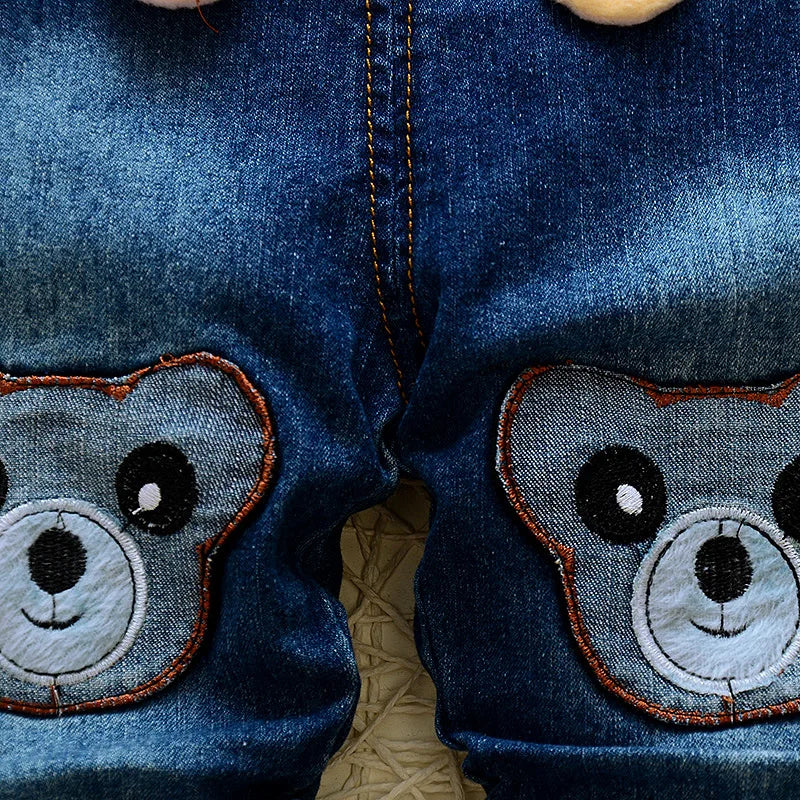 IENENS Bambino Infantile Del Ragazzo Pantaloni Lunghi Del Denim Tute e Salopette Salopette Capretti Del Bambino Dei Ragazzi Dei Jeans Della Tuta Dei Vestiti Abbigliamento Abiti Pantaloni