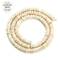 5/8/10mm Oblate Perline di Legno Naturale Per La Produzione di Gioielli Piatto Rotondo Spazio di Legno Perline di Preghiera Pneumatico Palla Stringa collana braccialetto