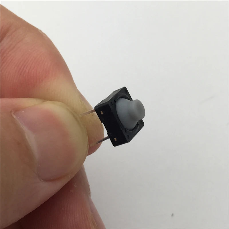 20 pz/lotto 8x8x5.5MM 2PIN G78 Silicone Conduttivo Soundless Tattile Tatto Pulsante Micro Interruttore Auto-reset
