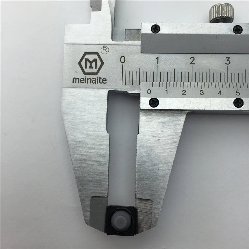 20 pz/lotto 8x8x5.5MM 2PIN G78 Silicone Conduttivo Soundless Tattile Tatto Pulsante Micro Interruttore Auto-reset